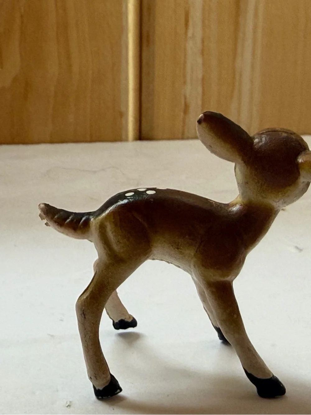 Vintage Miniature Plastic Deer Figures
